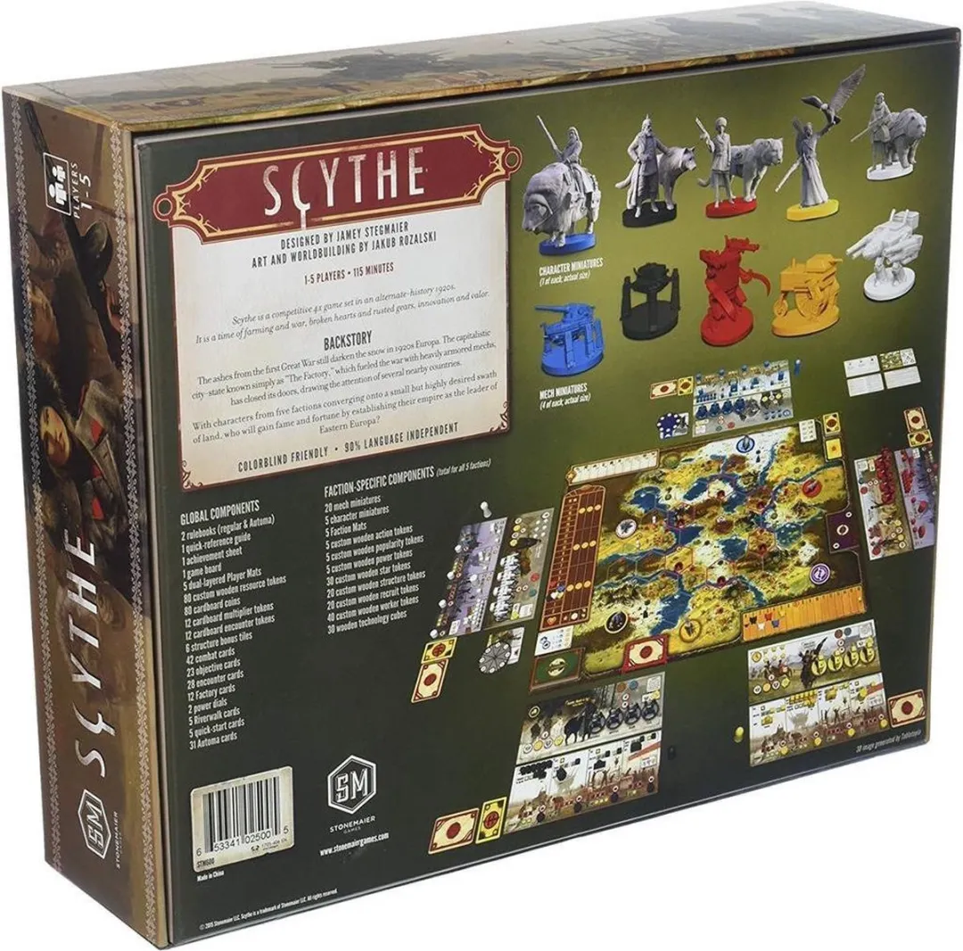 Stonemaier Games Scythe STM600 Bordspel - 1-5 Spelers