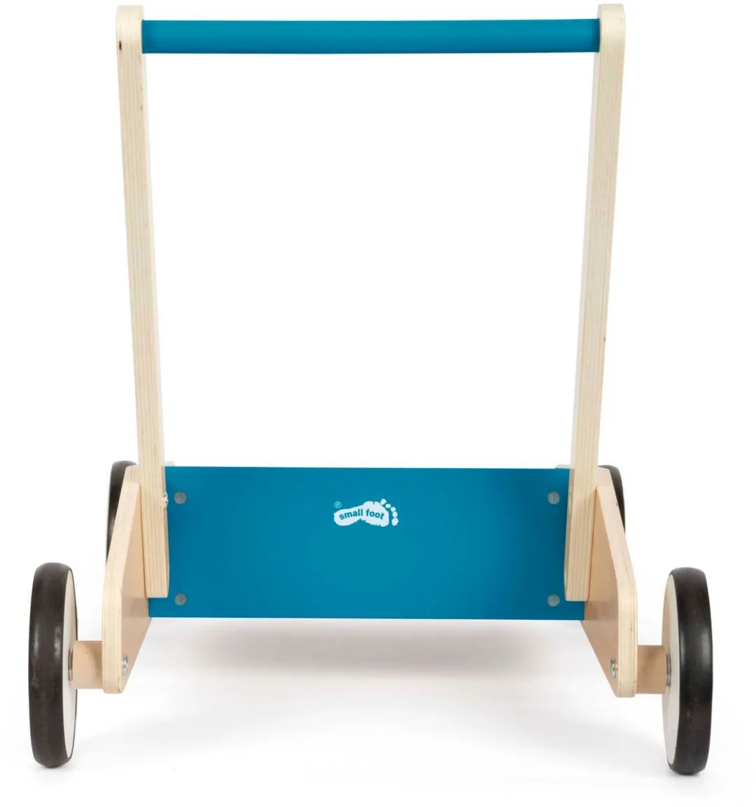 Small Foot Houten Loopwagen Petrol Blauw
