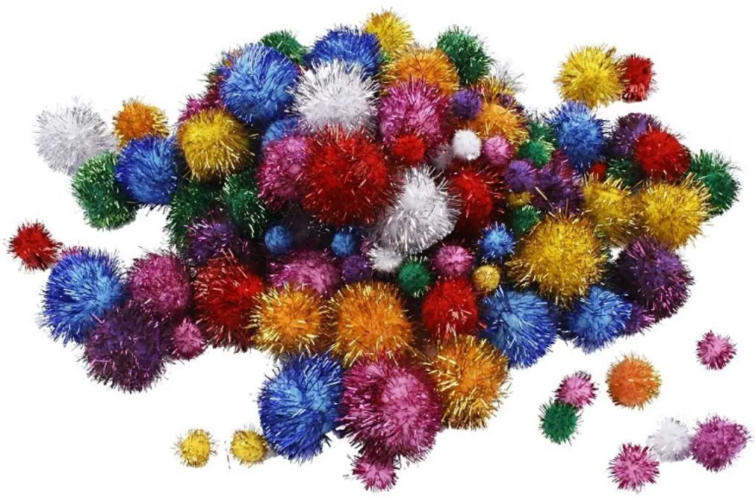 Creativ Company Pompoms Multigekleurd