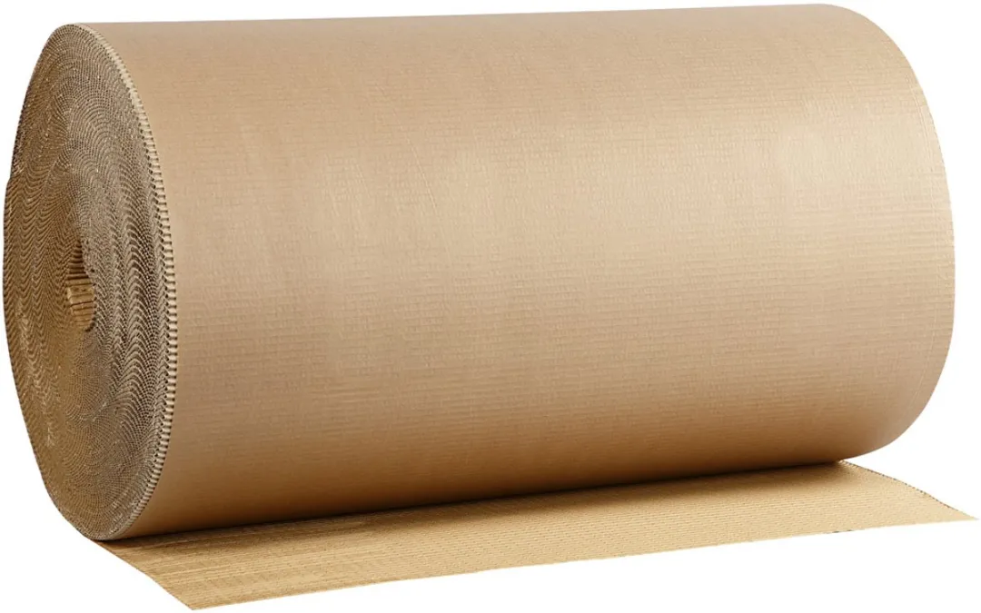 Creativ Company Ribbelkarton Rol 70cm - Bruin - 70m