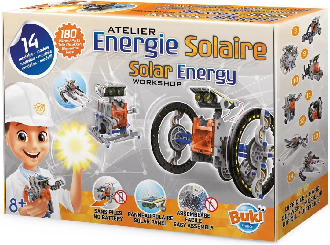 Buki France 7503 Constructie Set Voertuigen Zonne-energie