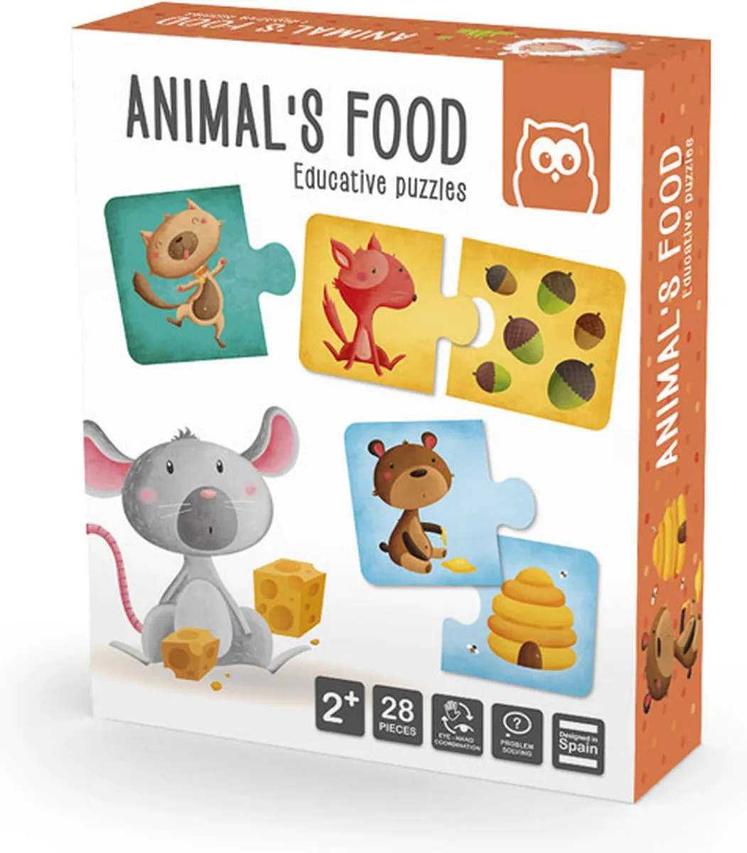 Eurekakids Combi Puzzel Dieren