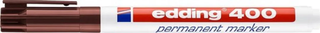edding 400-07 Permanent Marker - Bruin - afbeelding 4 van 6