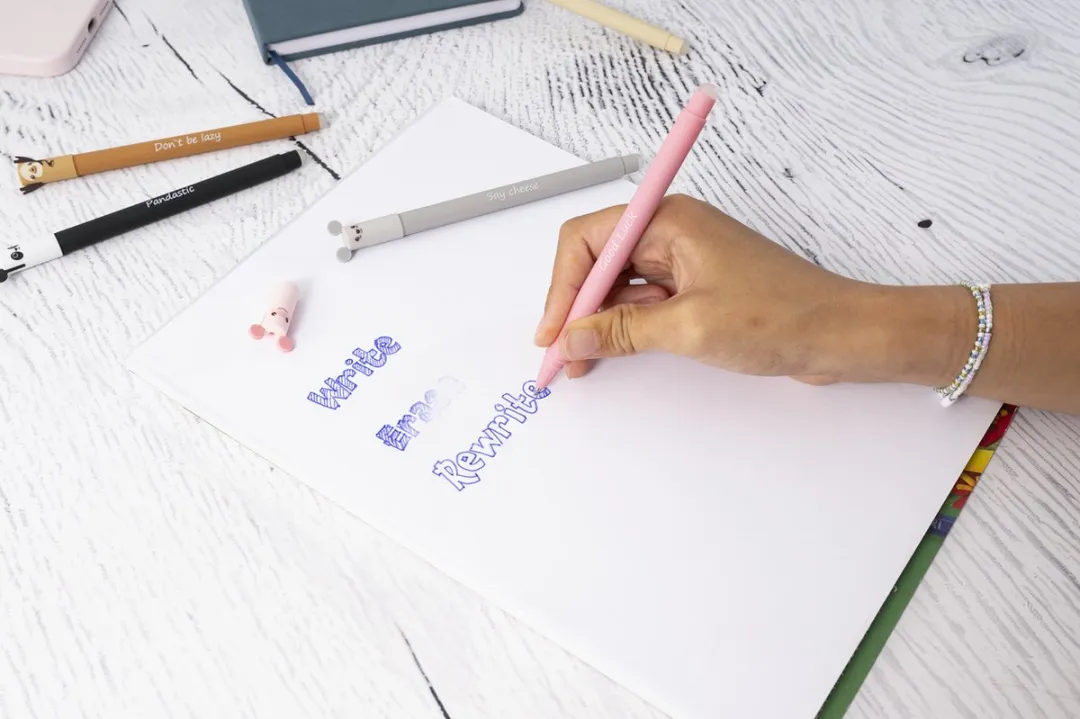 Eberhard Faber Animal Erase-It Gelpen Blauw - EF-582106