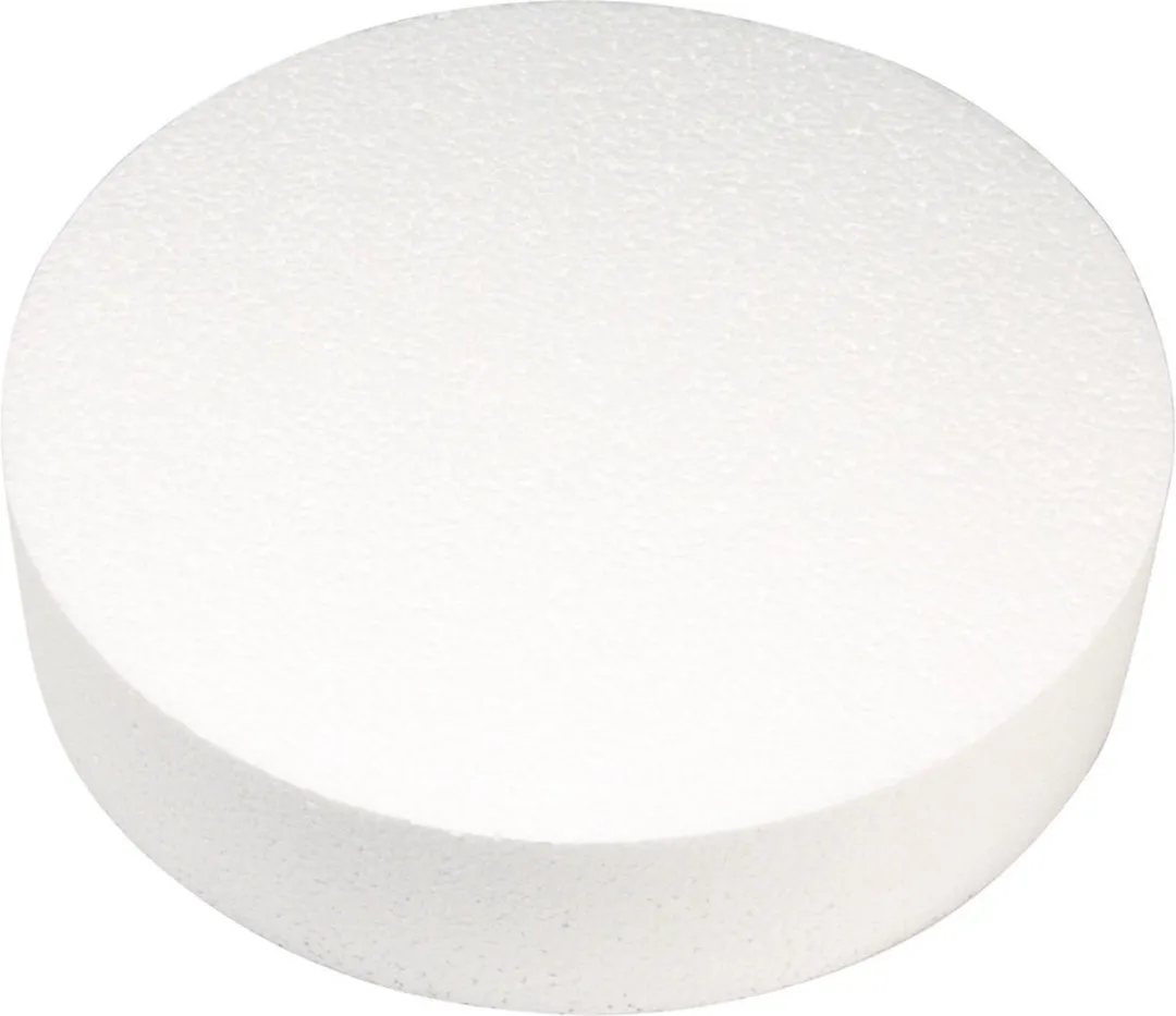 Rayher Piepschuim Taartschijf 30cm Wit