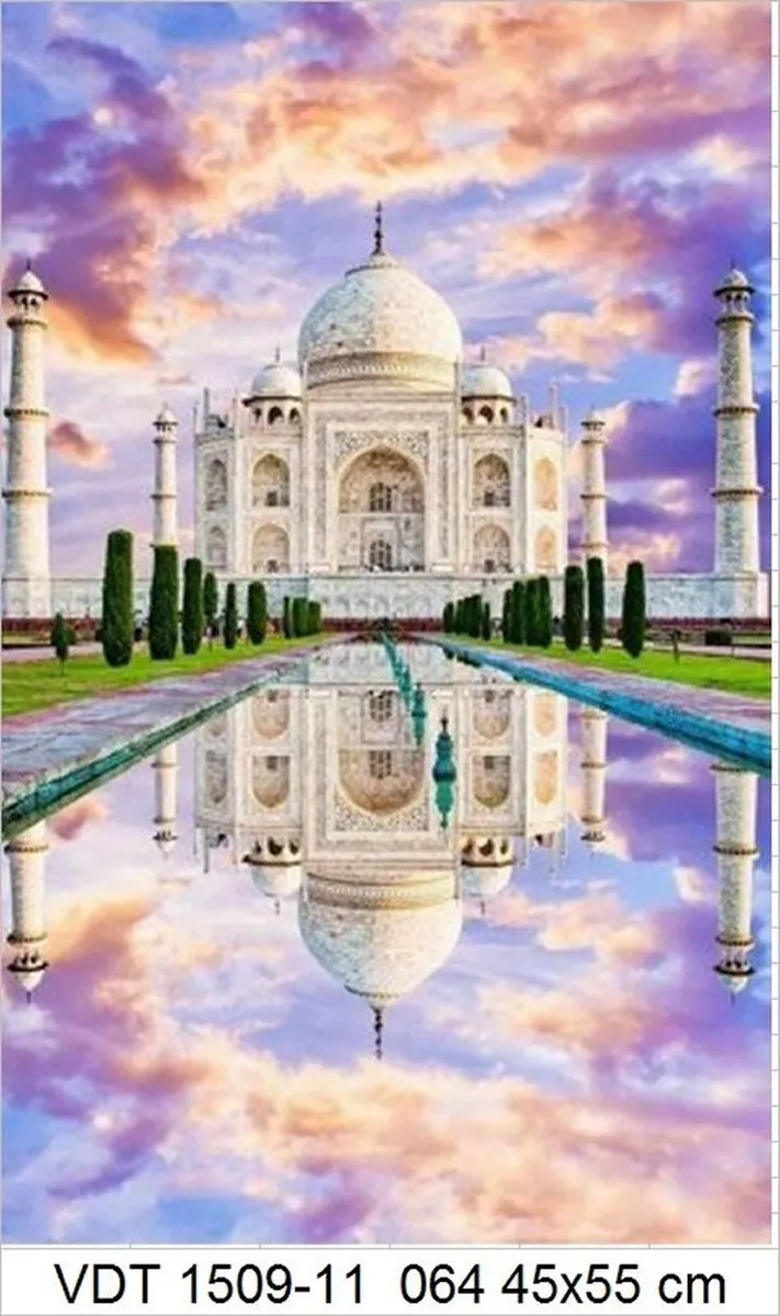 VDTOYS Diamond Painting Tai Mahal VDTA064 - 45x55cm