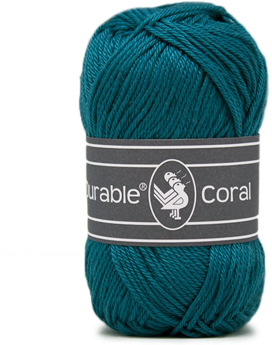 Durable Coral Petrol Garen - 1 Stuk