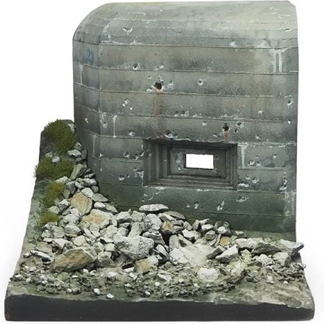 Vallejo SC012 WWII Bunker Diorama Modelbouwpakket 1:35