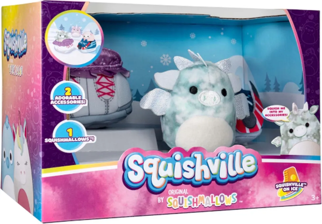 Squishmallows Squishville On Ice Accessory Set