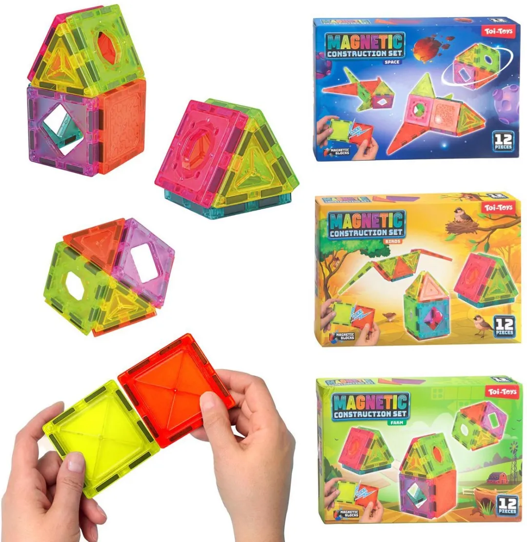 Toi-Toys Magnetische Constructieset Space