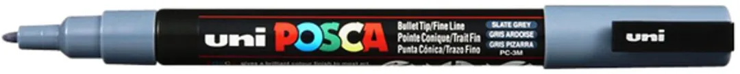 Posca PC-3M Leisteengrijs Paintmarker