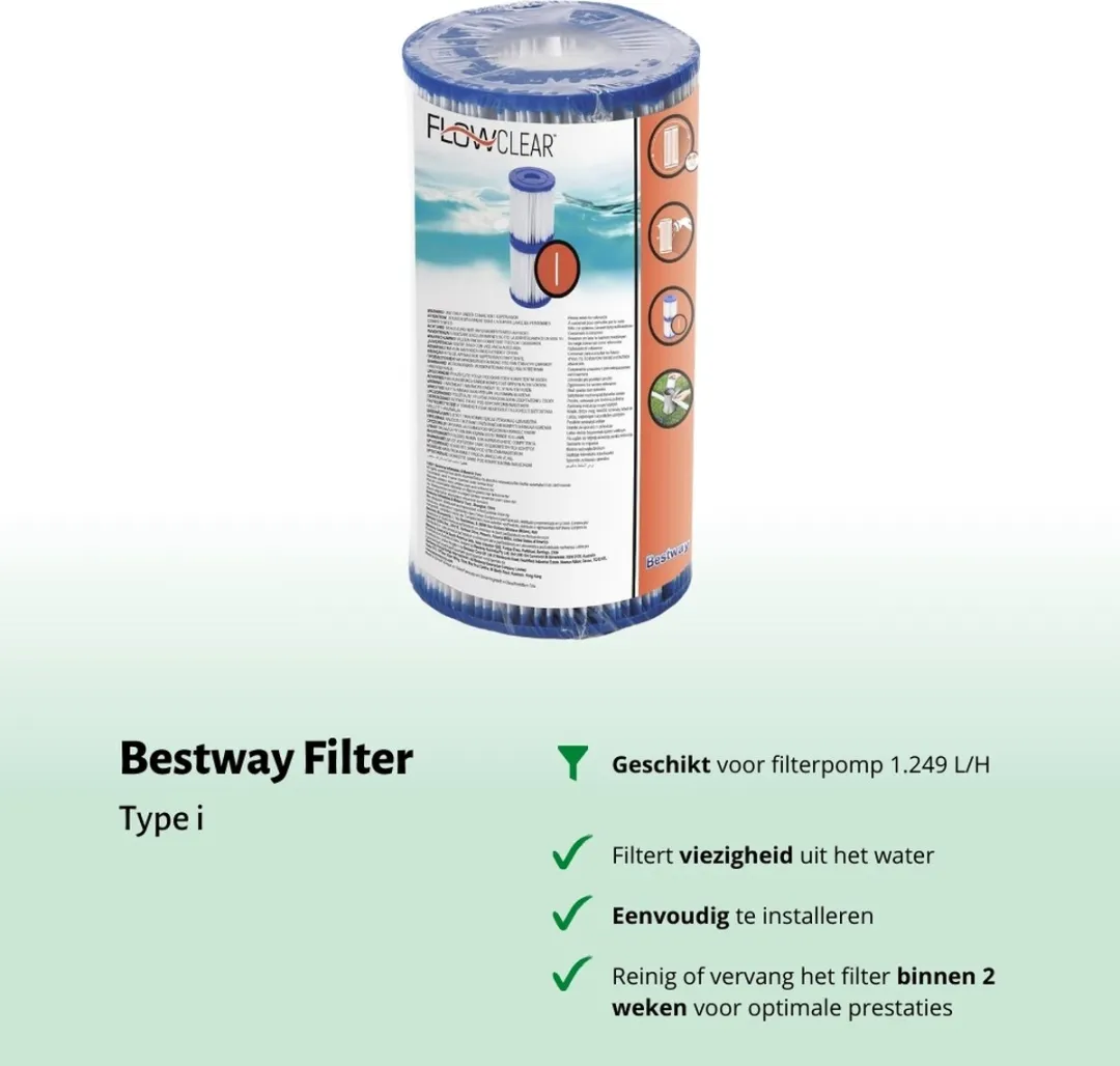 Bestway Steel Pro Zwembad 366x76cm Blauw - Incl. pomp & schoonmaakset
