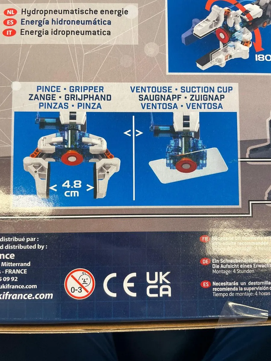 Buki Hydraulische Robotarm Constructie - Multikleur