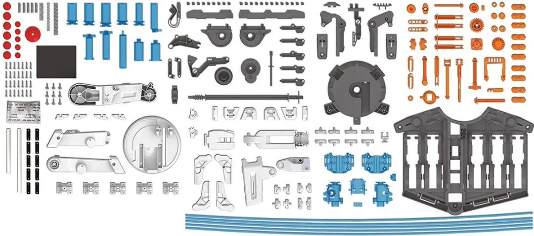 Buki Hydraulische Robotarm Constructie - Multikleur