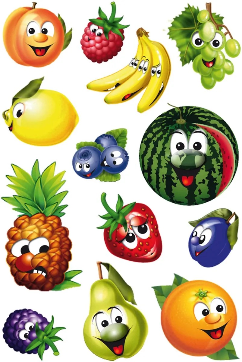 Herma Magic Vruchten Stickers