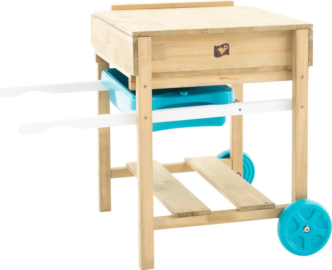 TP Toys Zand- en Water Speeltafel 63x65x81cm - Bruin - afbeelding 6 van 6