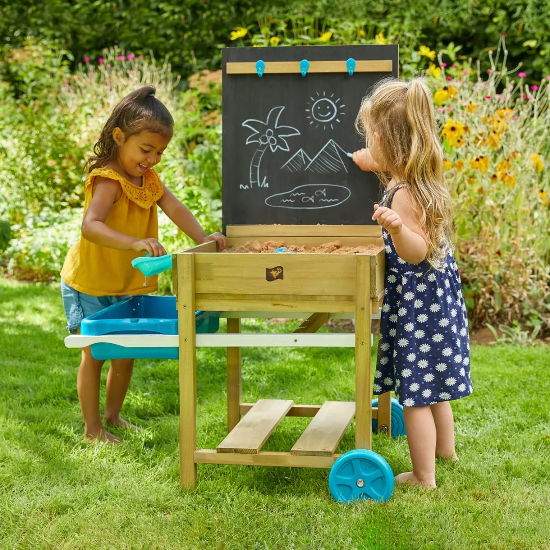 TP Toys Zand- en Water Speeltafel 63x65x81cm - Bruin