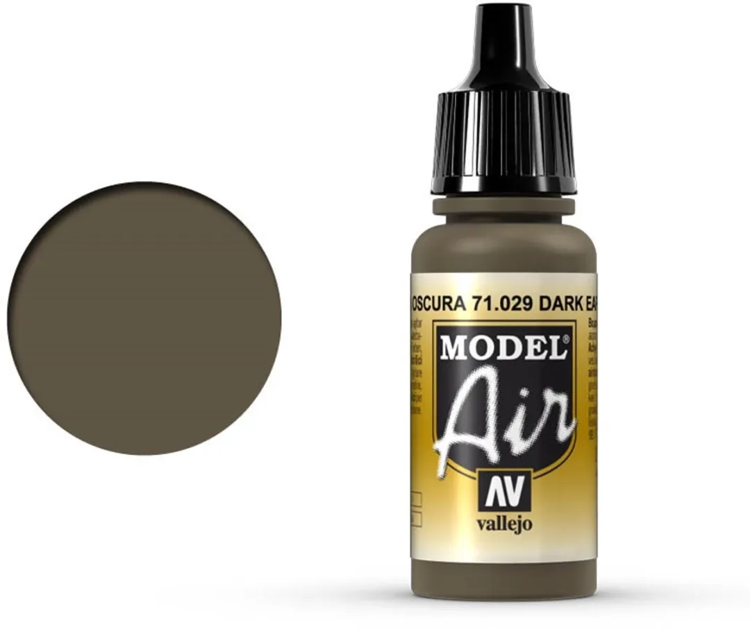 Vallejo Model Air Dark Earth Acrylverf 17ml