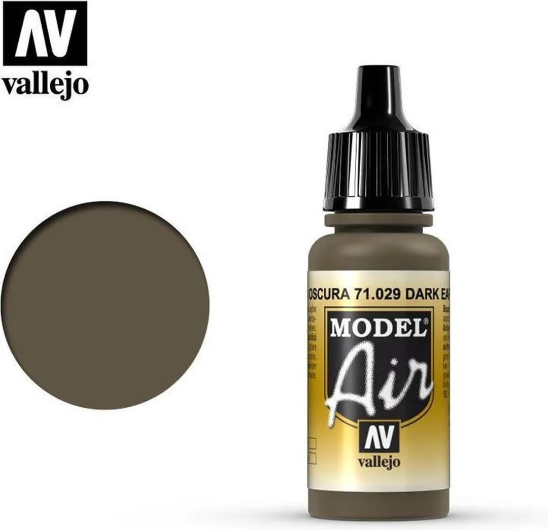 Vallejo Model Air Dark Earth Acrylverf 17ml