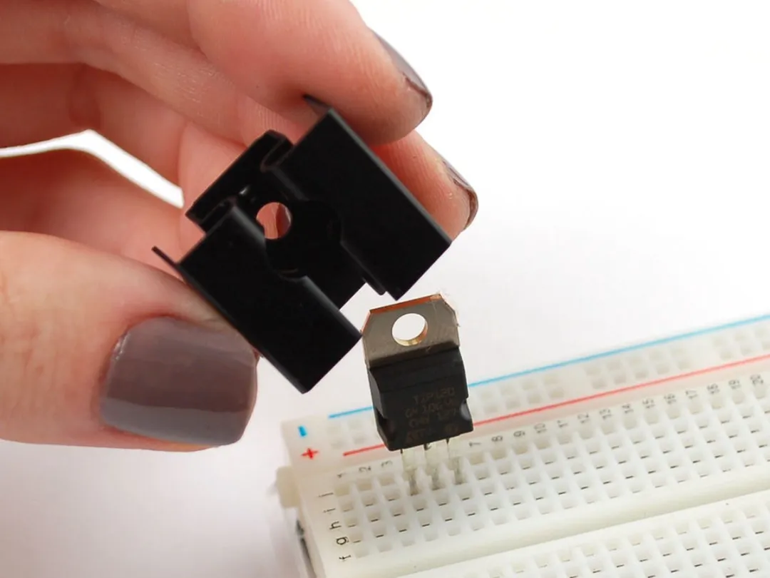 Adafruit 977 Heatsink Clip-on - Meerkleurig