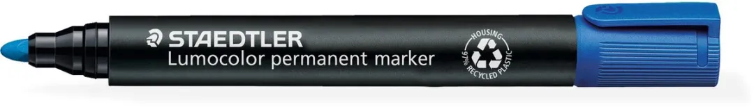 STAEDTLER 352 Viltstift Blauw 2mm - 10 Stuks