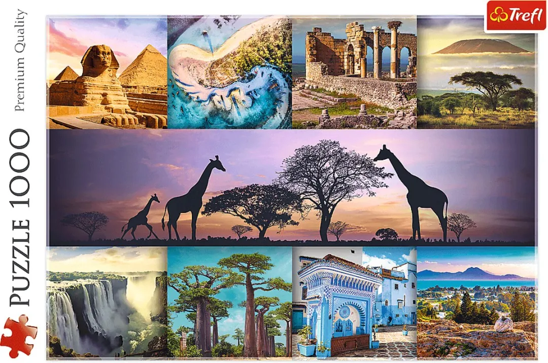 Trefl Afrika Puzzel 1000 Stuks - Multicolor