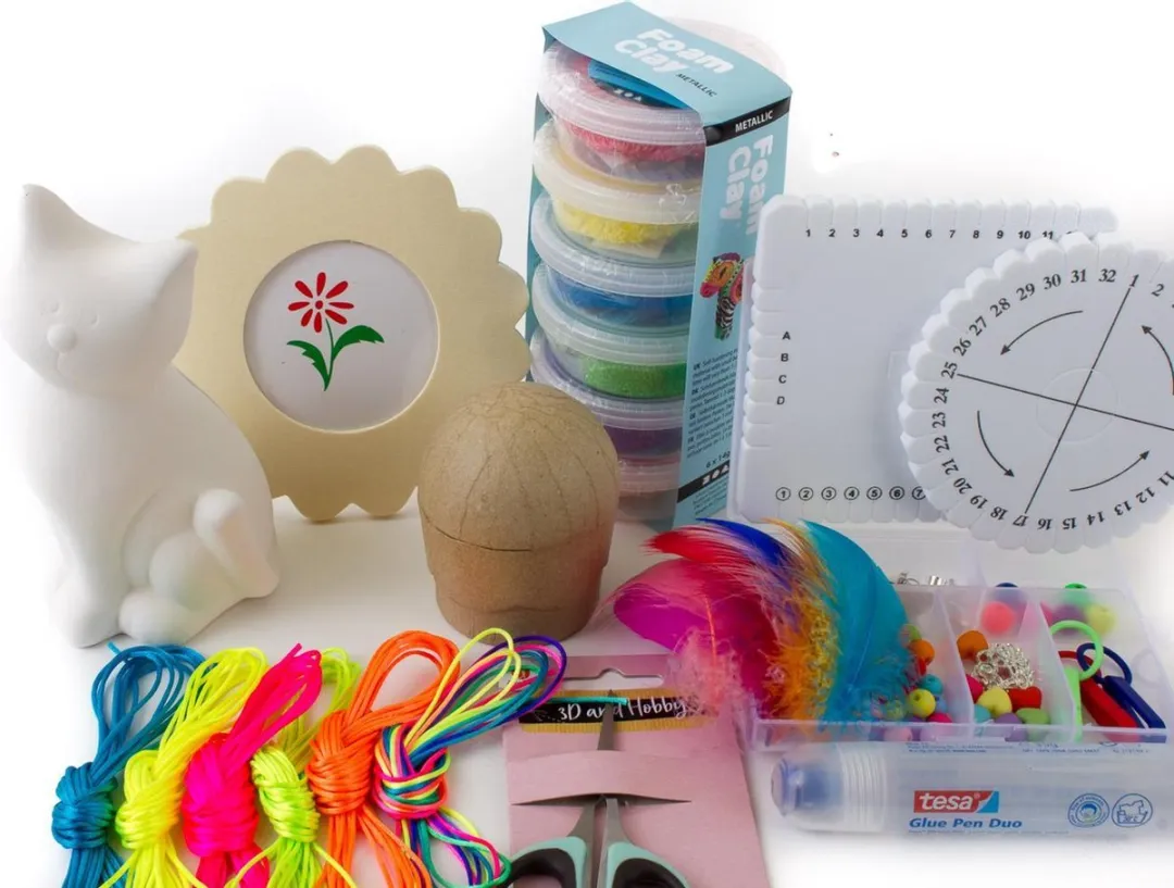 Foam Clay Creatief Pakket - 110 Stuks - Metalic Kleuren