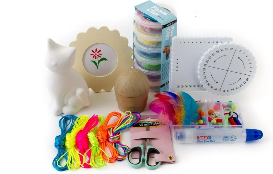 Foam Clay Creatief Pakket - 110 Stuks - Metalic Kleuren
