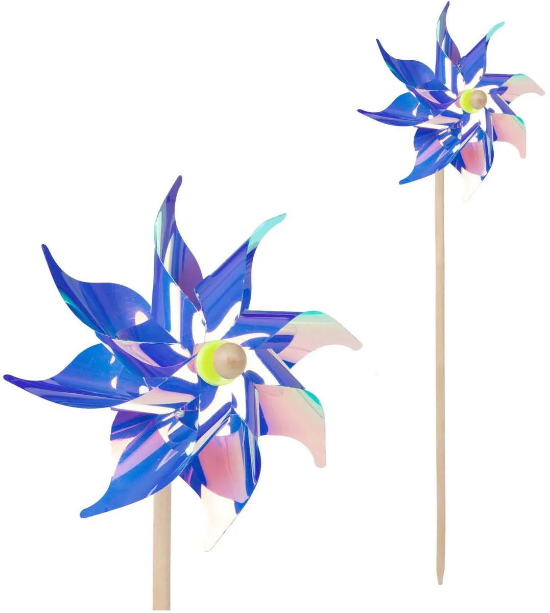 Toi-Toys Windmolen met Houten Stokje - 54cm - Meerkleurig