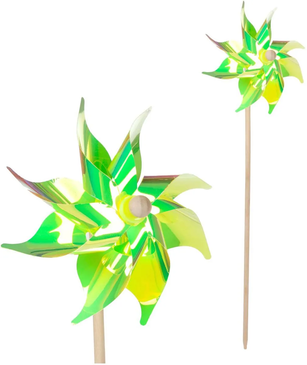 Toi-Toys Windmolen met Houten Stokje - 54cm - Meerkleurig