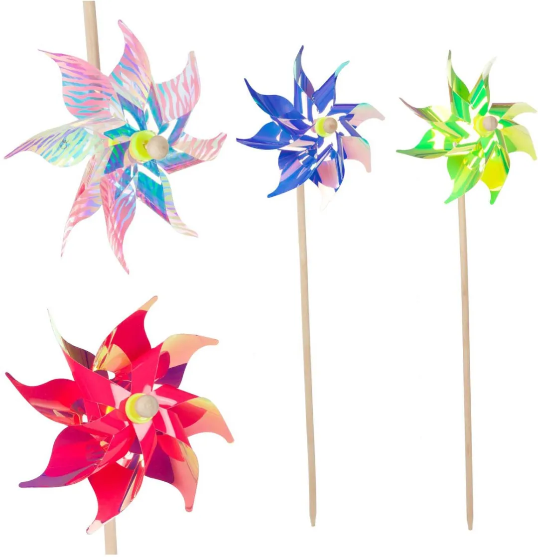 Toi-Toys Windmolen met Houten Stokje - 54cm - Meerkleurig