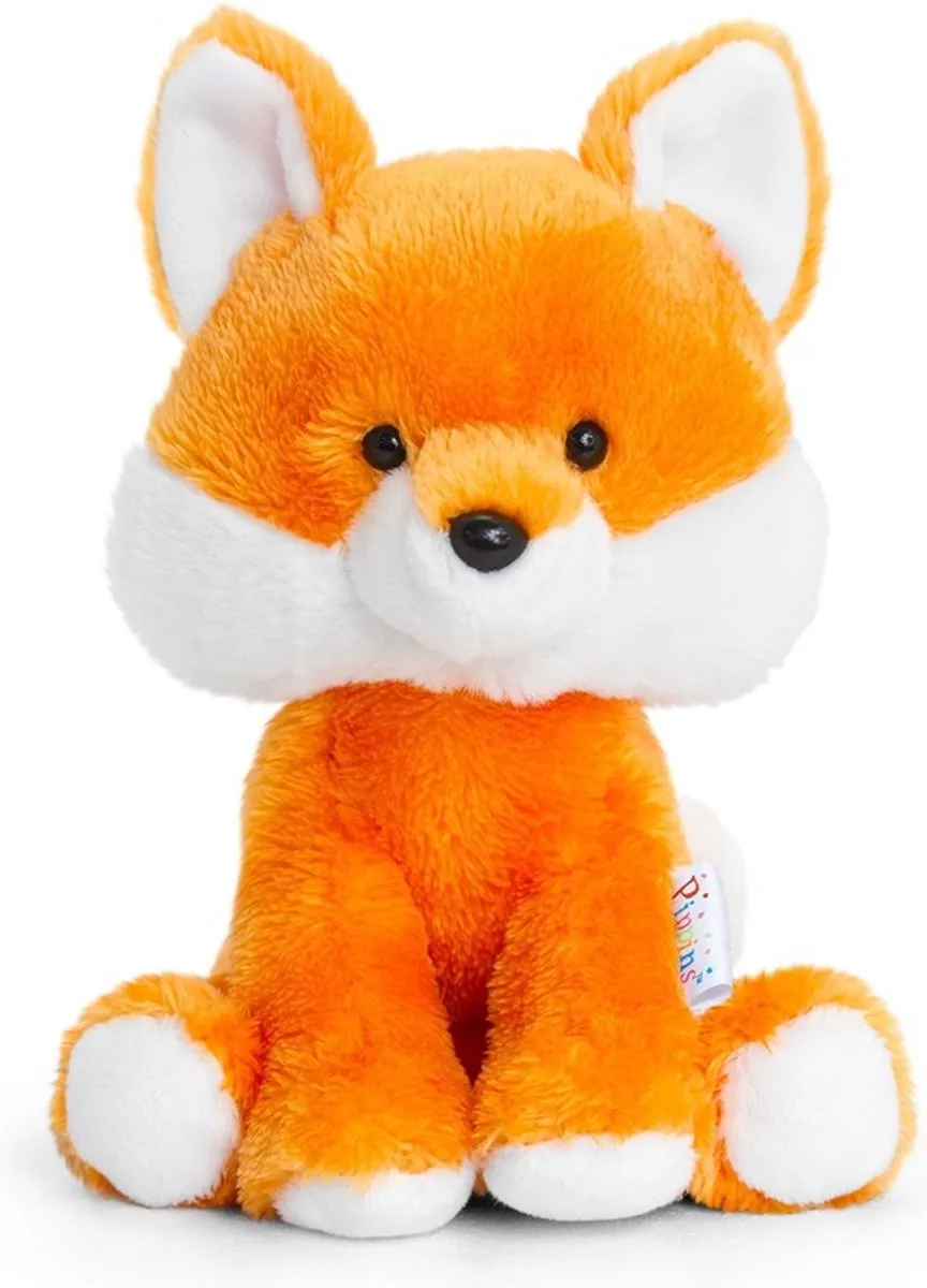 Keel Toys Pluche Vos Knuffel 14cm - Oranje