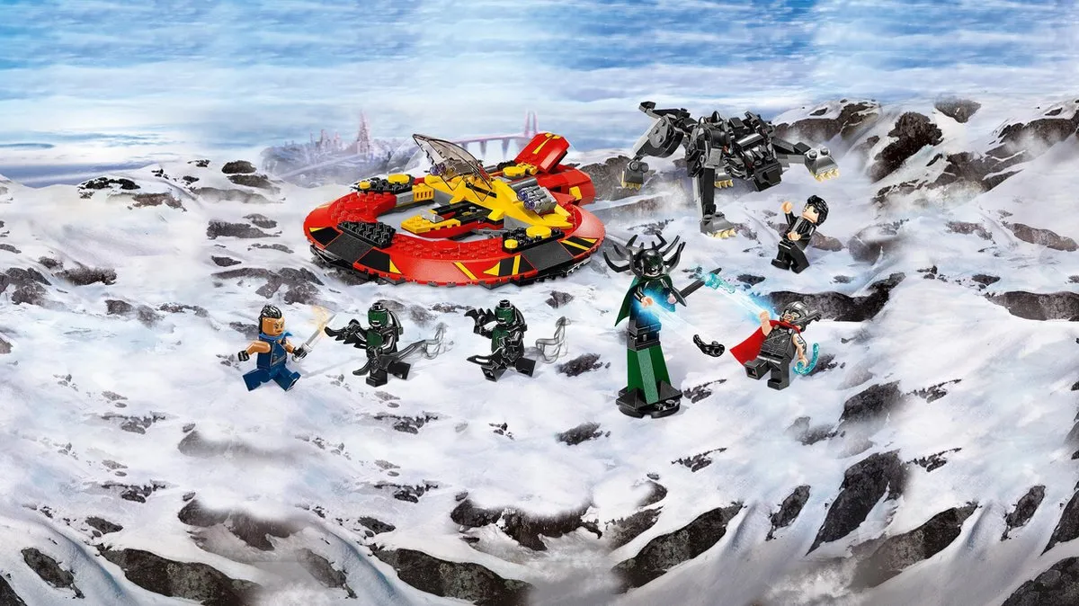 LEGO Super Heroes Definitieve Strijd om Asgaard 76084 - 400 Stukken