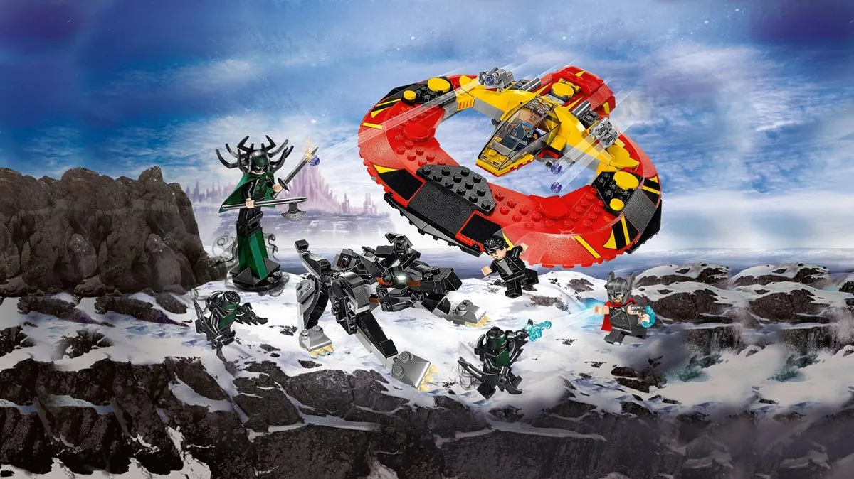 LEGO Super Heroes Definitieve Strijd om Asgaard 76084 - 400 Stukken
