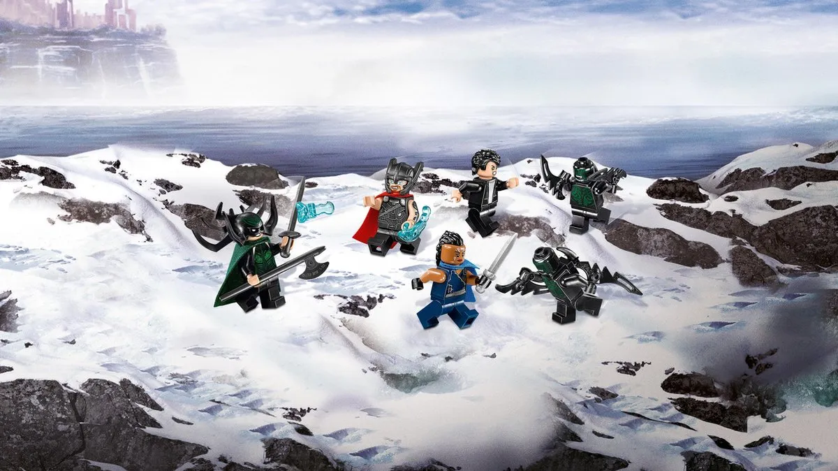LEGO Super Heroes Definitieve Strijd om Asgaard 76084 - 400 Stukken