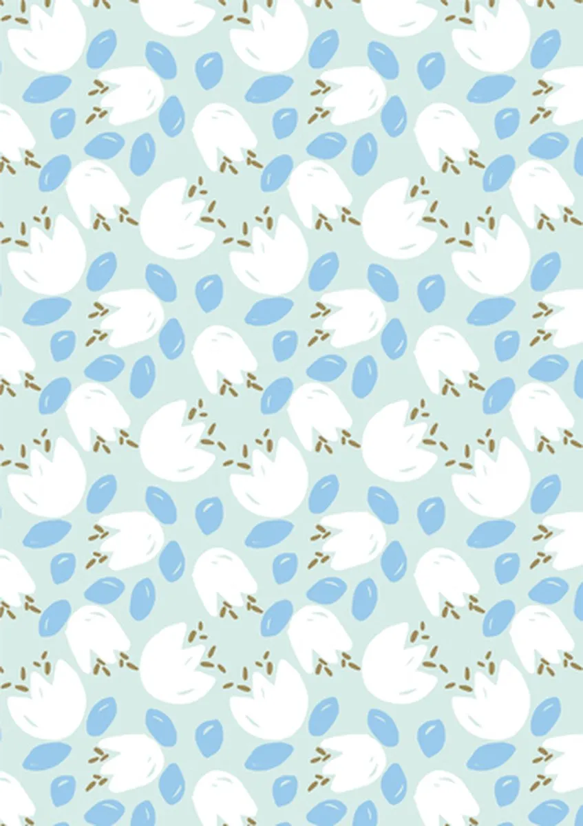 Decopatch Texture Papier Tulpen Hotfoil FDA845C