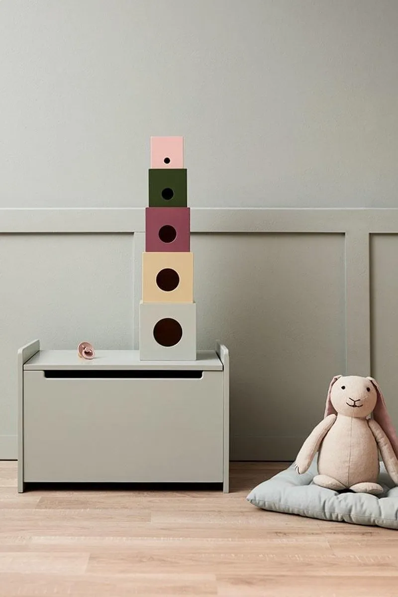 Kids Concept Edvin Cubes Wood - Multicolor