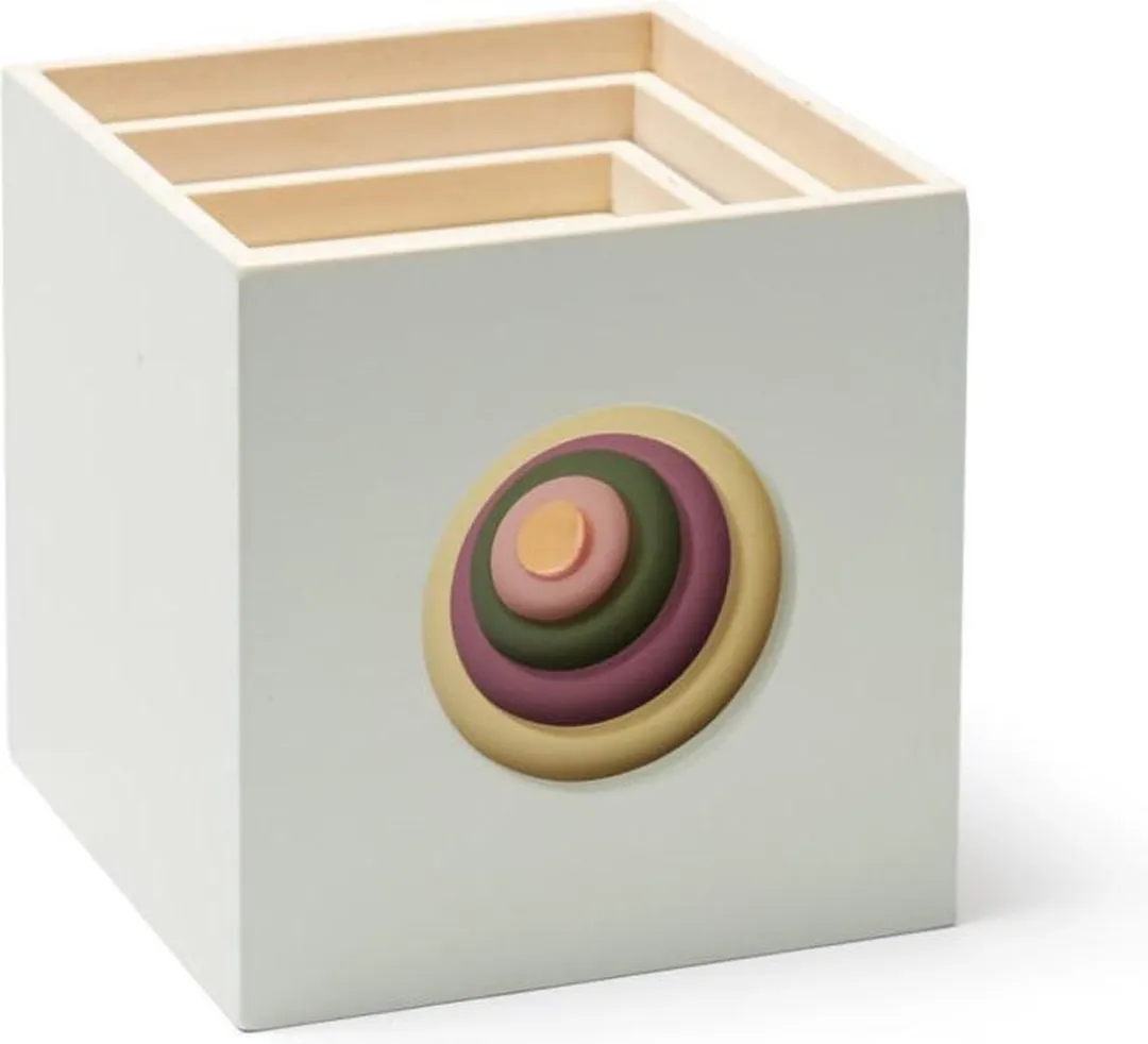 Kids Concept Edvin Cubes Wood - Multicolor