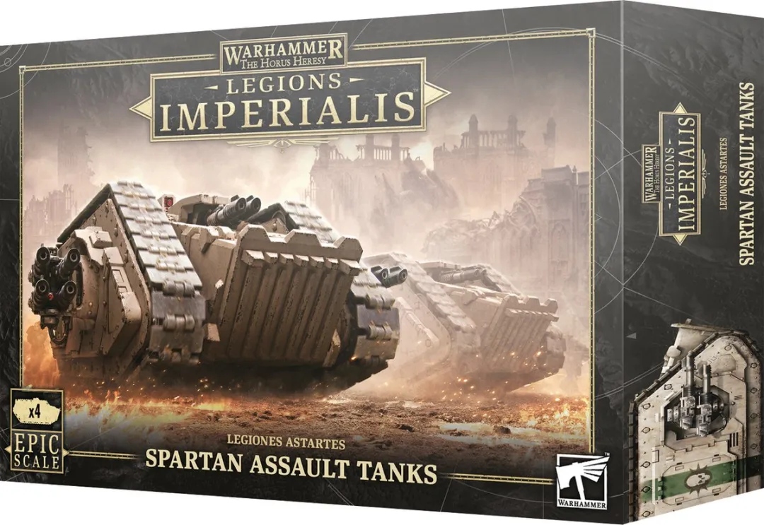 Games Workshop Legions Imperialis Spartan Assault Tanks 120 Onderdelen