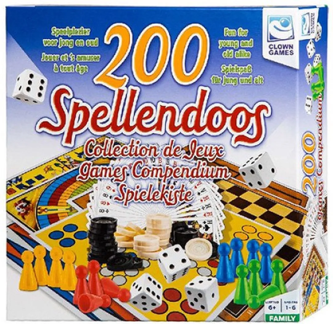 Clown Games Spellendoos 200-delig - 2012705