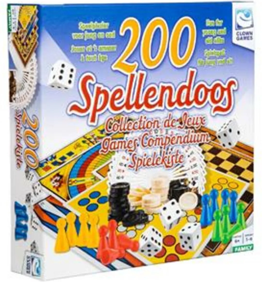 Clown Games Spellendoos 200-delig - 2012705