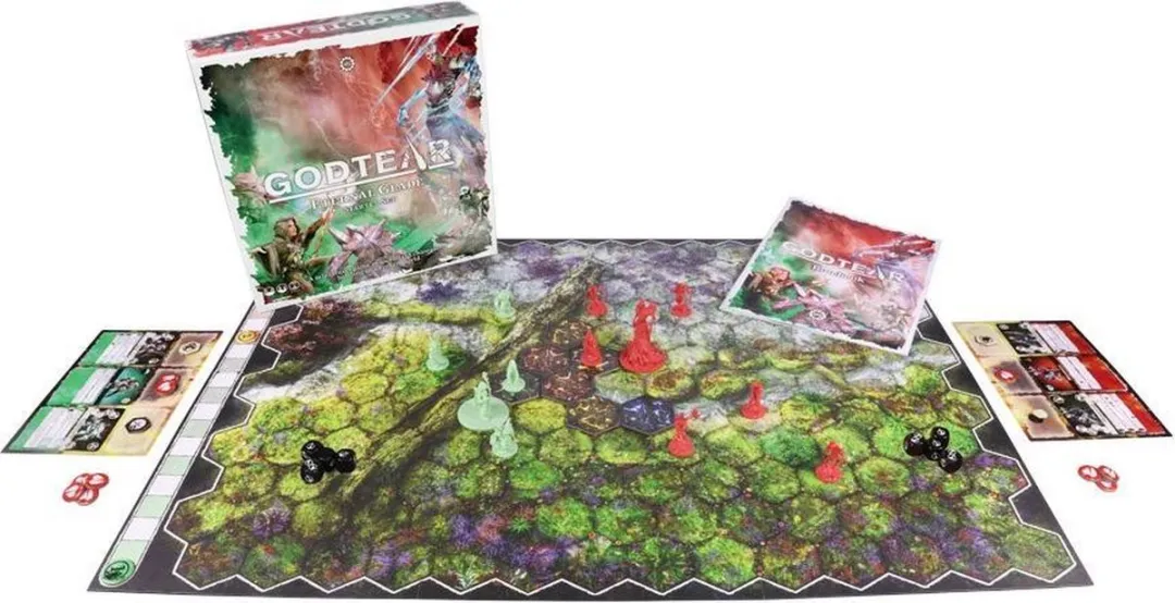 Godtear: Eternal Glade Starter Set - war- en boardgaming - out of the box game! - Bouw je eigen warband en win! - Makkelijk te leren!