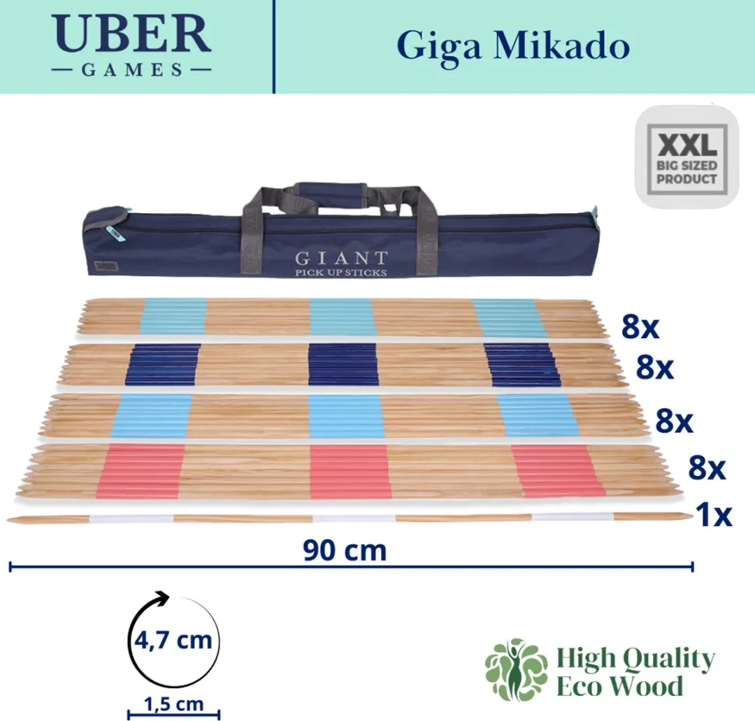 Ubergames XXL Mega Mikado UG511 - 90cm