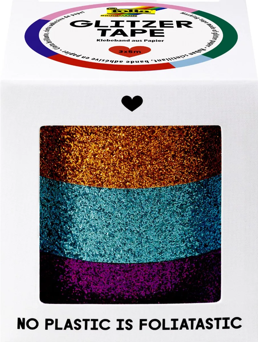 Folia Deco Plakband Glitter-Tape