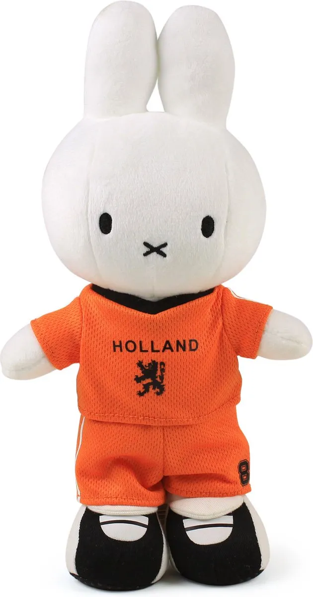 Nijntje Holland Football player - 24 cm - 9,5"    Back-Nr 8!