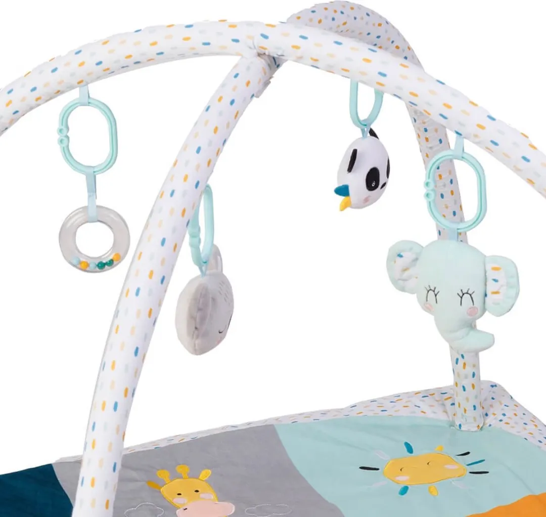 Eurekakids Babygym met Speelkleed - 4 Speelelementen - Multi