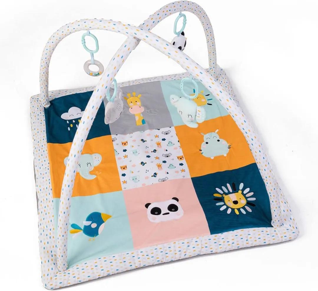 Eurekakids Babygym met Speelkleed - 4 Speelelementen - Multi - afbeelding 6 van 6