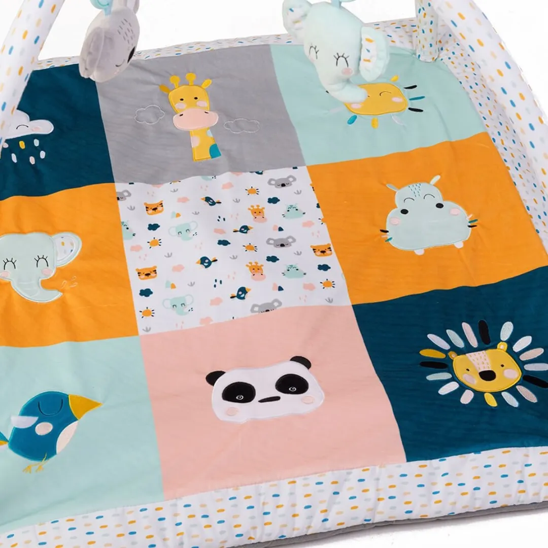 Eurekakids Babygym met Speelkleed - 4 Speelelementen - Multi