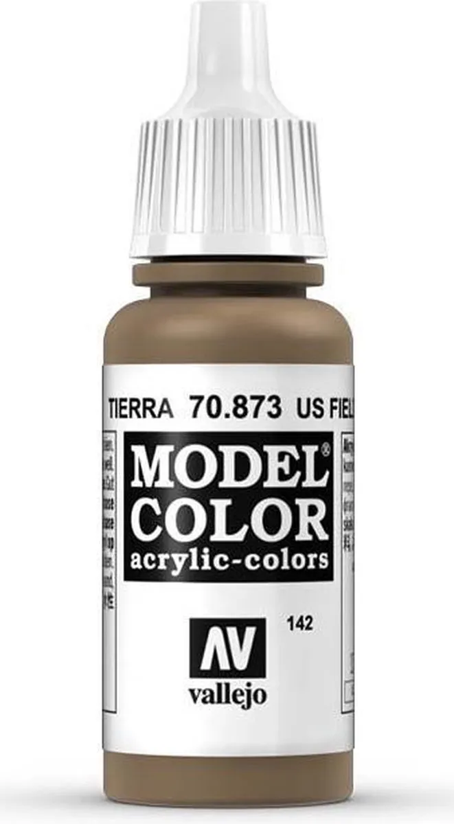 Vallejo Model Color US Field Drab Acrylverf 17ml