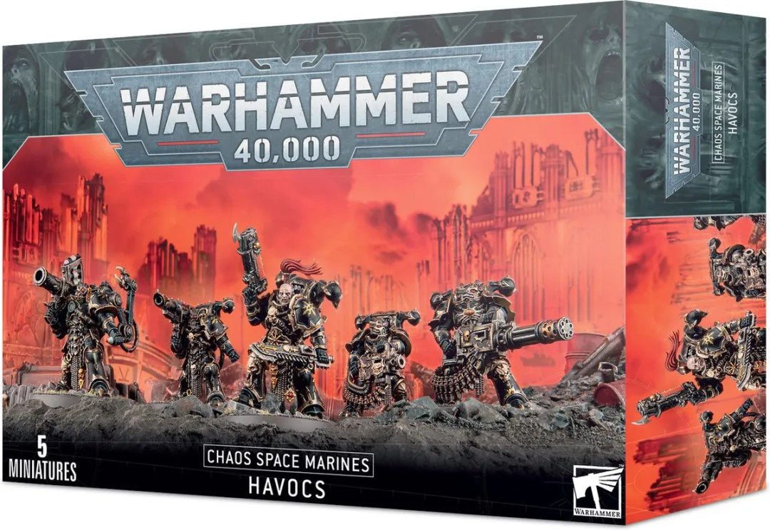 Games Workshop Chaos Space Marines Havocs